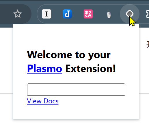 Plasmo插件Popup弹窗